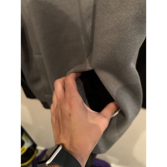 LSU Tigers Mens Large Gray Tech Fleece Hoodie Pullover - Picture 2 of 8